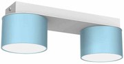 Lampa sufitowa, podwójna, niebieska DIXIE Blue/White 2xGX53