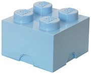 Jasnoniebieski pojemnik kwadratowy LEGO®