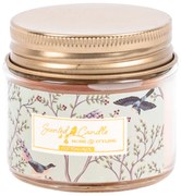 Świeczka w szkle Scented candle Cotton linen, 6,2 x 5,5 cm