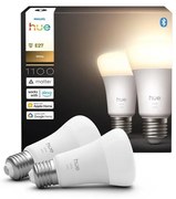 ZESTAW 2 żarówek LED ściemnialnych Philips Hue WHITE E27, 9,5 W, 230 V, 2700 K