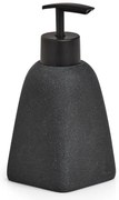 Dozownik z poliresinu DARK STONE, Ø7,1 x 15,7 cm