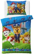 Carbotex Pościel z mikropluszu Psi Patrol Ruszamy akcji, 140 x 200 cm, 70 x 90 cm