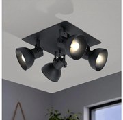 Eglo 43434 - Oświetlenie punktowe BARNSTAPLE 2 4xE27/40W/230V