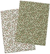 Ścierki kuchenne w drobny wzór MISTLETOE, 50 x 70 cm, 2 szt.