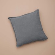 Lniana poszewka na poduszkę Merida w kolorze szarym