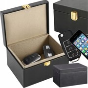 Klatka FARADAYA PUDEŁKO DUŻE 16CM NA KLUCZE do Samochodu Keyless Karty Etui