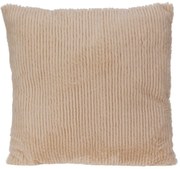 Poduszka Stripy jasnobrązowy, 45 x 45 cm