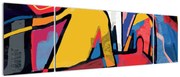 Obraz - Abstrakcja mężczyzn (170x50 cm)