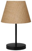 Lampa stołowa AYD 1xE27/40W/230V brązowa/czarna