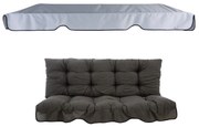 Poduszki z daszkiem na huśtawkę 150 cm Piemont H024-07PB PATIO