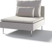 Pokrowiec na moduł Söderhamn 1-osobowy