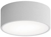 Lampa sufitowa do łazienki z czujnikiem CLEO 1xE27/24W/230V, średnica 20 cm, IP54, szara