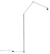 Lampa podłogowa z ramieniem stalowym - Editor Nowoczesny Oswietlenie wewnetrzne