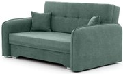 Rozkładana sofa 2-miejscowa LAINE, zielona
