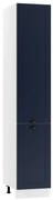 Szafka kuchenna stojąca 40 ADELE D40 SŁ P/L 2FR granatowa mat STOLKAR
