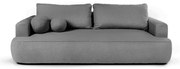 Szara rozkładana sofa z materiału bouclé 247 cm Quinoa – Bonami Selection