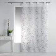 Firana okienna na przelotkach PETIT FLEUR, 140 x 240 cm