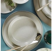 Zestaw obiadowy 16-częściowy beżowy/porcelana