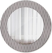 Lustro z nadrukiem okrągłe Geometryczny wzór kropek