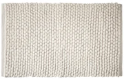 Biały dywanik łazienkowy 50x80 cm Aspen Bobble – Bianca