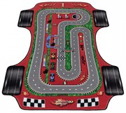 Dywan dziecięcy Play tor wyścigowy 80 cm x 120 cm