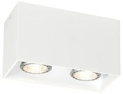 Designowy reflektor biały - Qubo 2 Nowoczesny Oswietlenie wewnetrzne