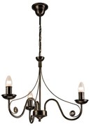 Żyrandol na łańcuchu DONATO 3xE14/40W/230V