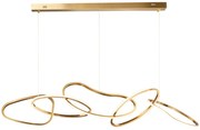 LAMPA WISZĄCA LED LHJ050-CP T ZŁOTA