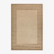 Prostokątny Dywanik Zewnętrzny Z Polipropylenu Deidra Kolory Naturalne & 300 X 200 Cm - Sklum