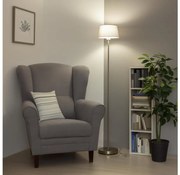 Brilagi - Lampa stojąca LED CERIA 1xE27/40W/230V śr. 25 cm szary/matowy chrom