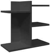 Czarna stojąca półka na biurko G6-P80
