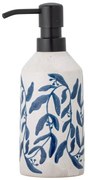 Biało-niebieski kamionkowy dozownik do mydła Aurora – Bloomingville