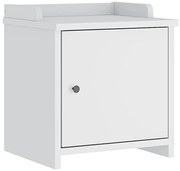 Mała szafka do przedpokoju biała G4-F75