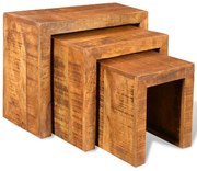 Zestaw trzech stolików drewnianych L5-L01