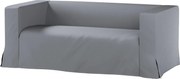 Pokrowiec na sofę Klippan 2-osobową długi z kontrafałdami