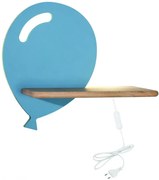 Niebieska lampka dziecięca w kształcie balonika - 3X K019 H9-F14