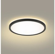Brilagi - LED Oświetlenie łazienkowe ULTRA SLIM LED/12W/230V śr. 22,5 cm czarny IP54