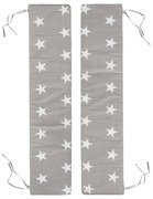 Szarobeżowe podkładki na zestaw ogrodowych mebli dziecięcych zestaw 2 szt. 18x90 cm Little Stars – Roba