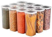 Pojemniki na żywność 12 szt. na żywność Fresco – Hermia