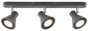 Nordlux - Oprawa punktowa EIK 3xGU10/35W/230V szara