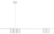 Lampa wisząca (listwa) GENESIS WHITE 7xGU10, biała, na poziomej listwie