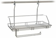 Banquet Półka wisząca z uchwytem na ręcznik papierowy VARIELLA, 40 cm