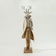 Figurka dekoracyjna Gentleman Deer 30x9x69 cm