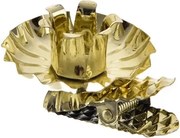 Orion Uchwyt na świeczki z klipsem, śr. 1,5 cm, 10 szt., złoty