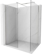 Mexen Kioto ścianka prysznicowa Walk-in 70 x 70 cm, transparent, nikiel szczotkowany - 800-070-202-97-00-070