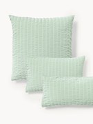 Poszewka na poduszkę z tkaniny typu seersucker Esme