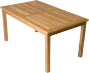 Stół do jadalni DIVERO, solidny 150 x 90 cm