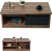 Stolik kawowy MCW-K75,  brązowy