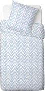 Pościel bawełniana Renforce Fale, 140 x 220 cm, 70 x 90 cm, 140 x 220 cm, 70 x 90 cm