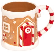Kubek świąteczny, dom z piernika, 500 ml